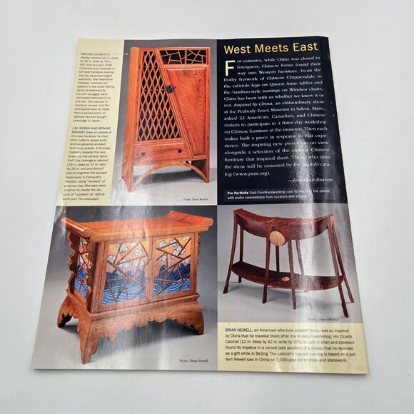 Tauton’s Fine Woodworking Magazine Lot February April June August October Decemb - Picture 7 of 15